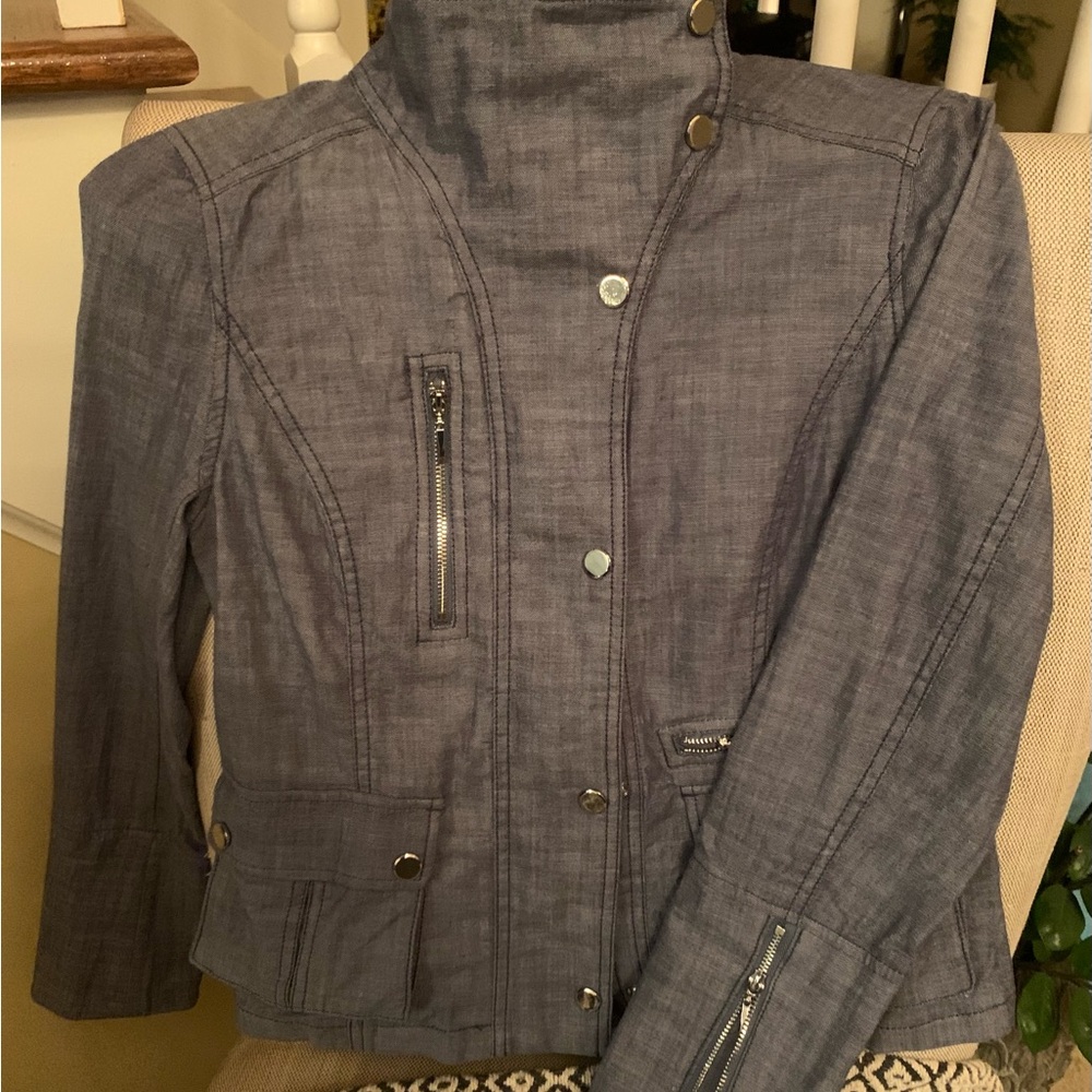 White House Black Market Women's Denim Style Jacket
